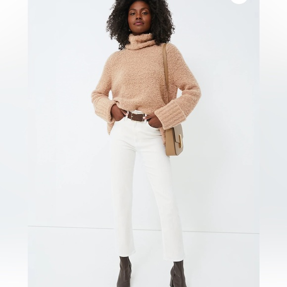 Camel Boucle Theo Turtleneck Size XS Unworn and Unwashed (Tag not attached) - Picture 8 of 8